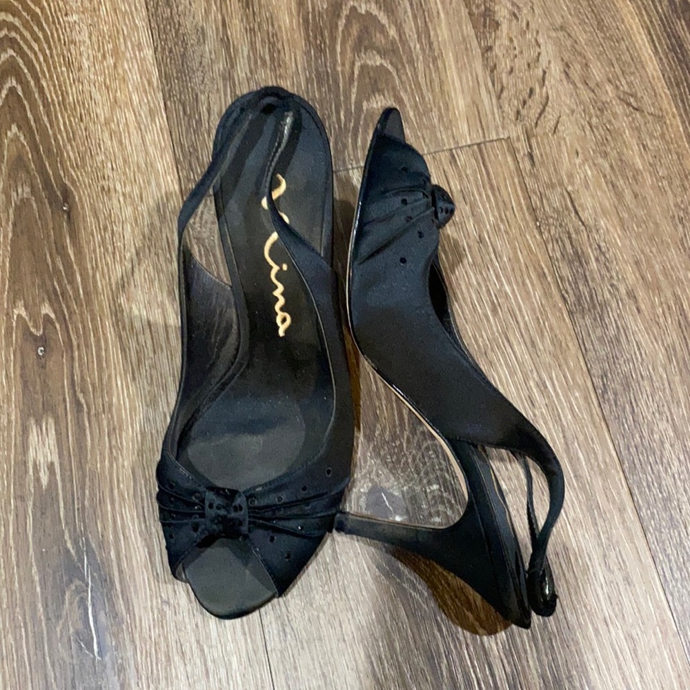 Nina black dress shoe